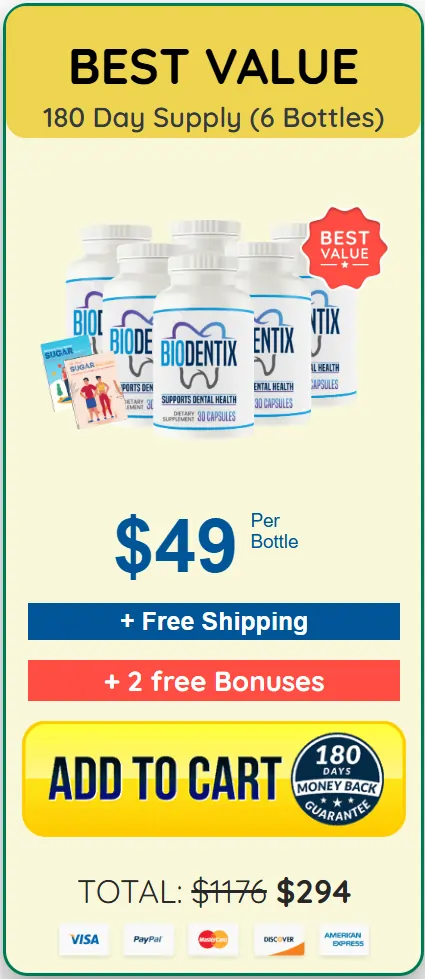 Buy Biodentix 6 bottles